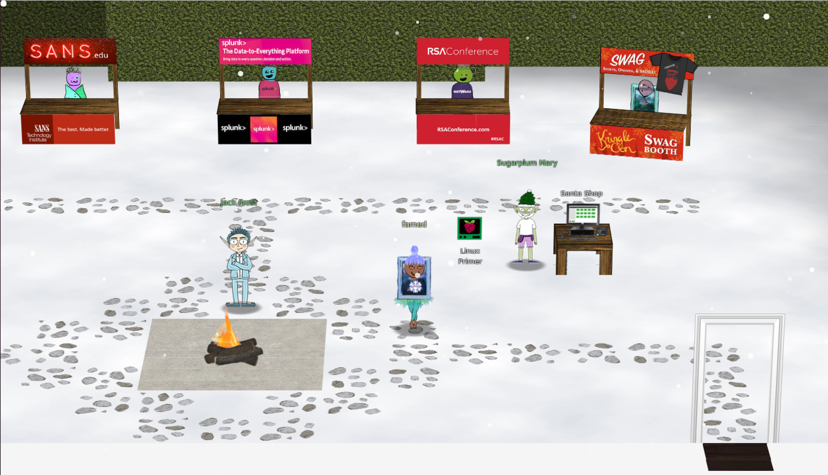 Area with SugarPlum Mary