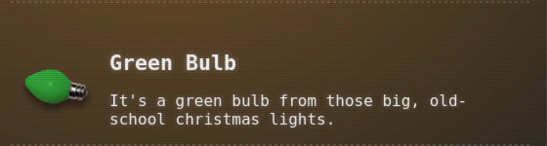 Green Bulb