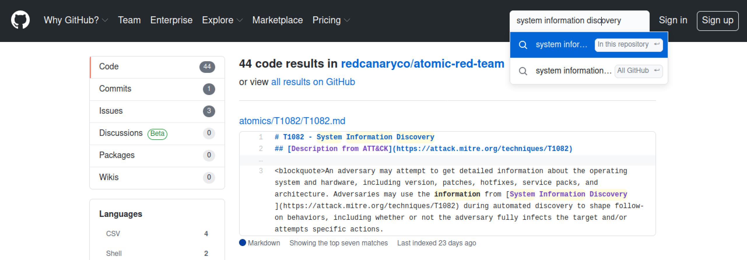 T1082 System Information Discovery