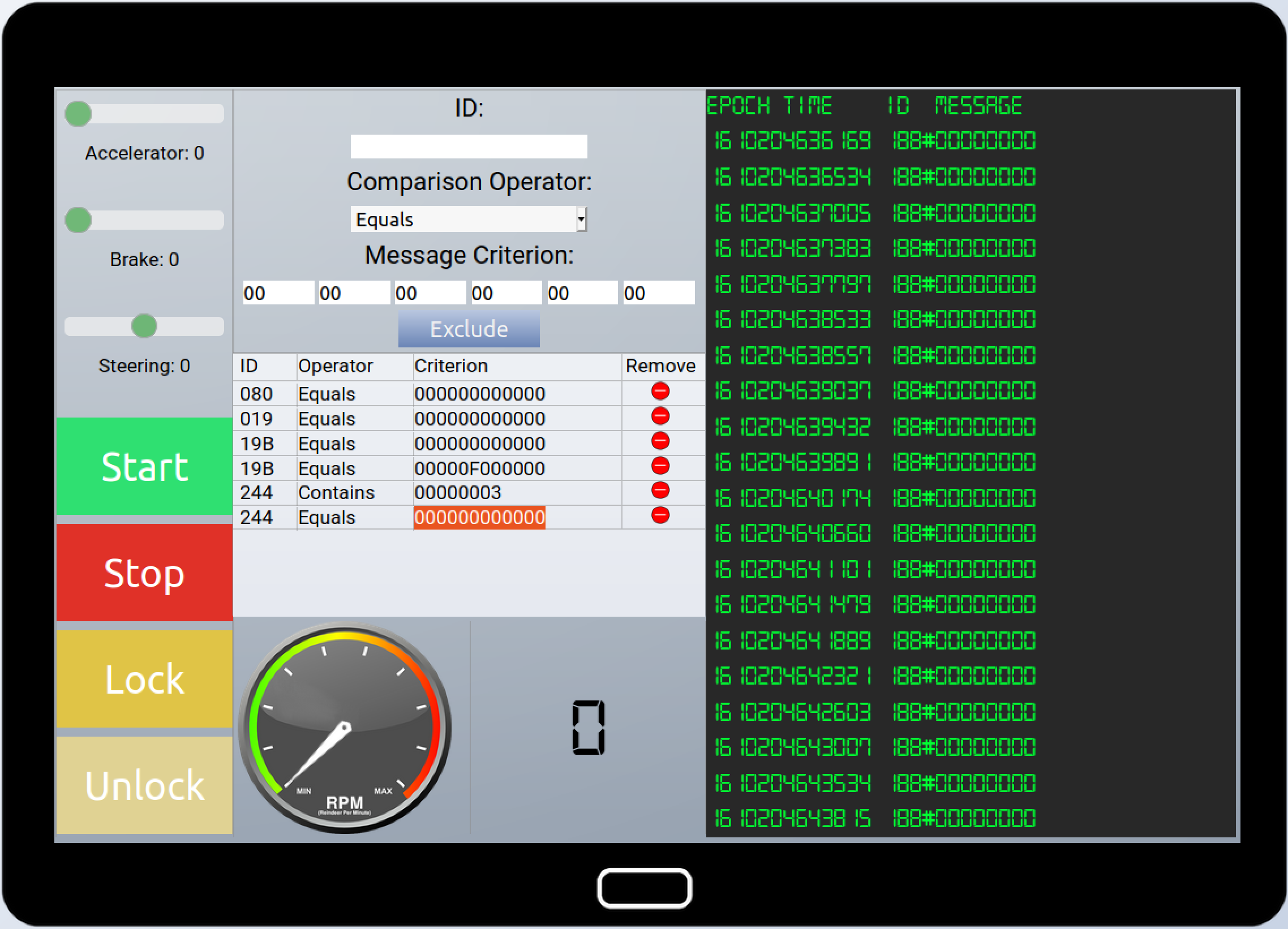 Remaining values after excluding all valid ones