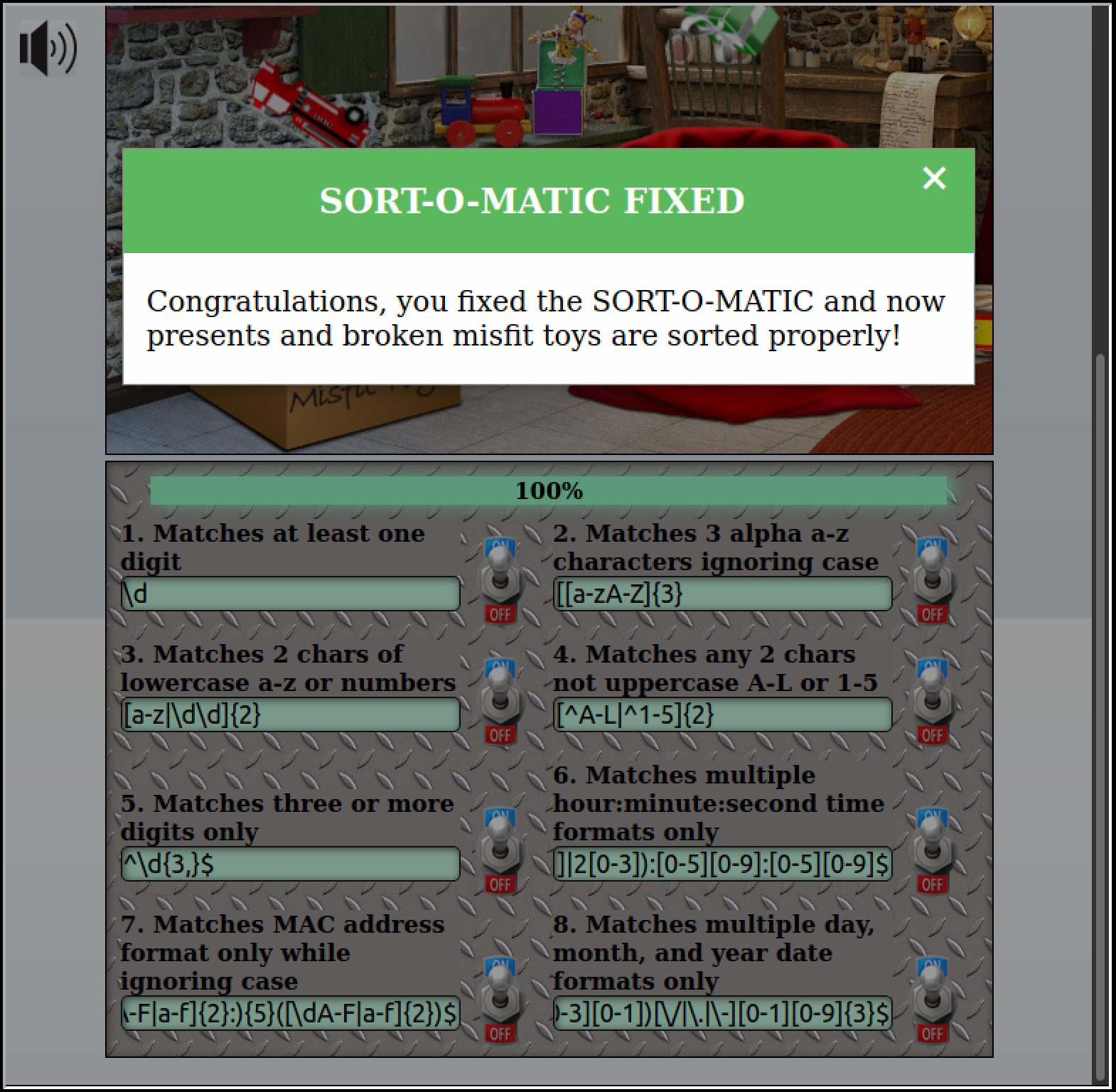 Sort-o-matic fixed